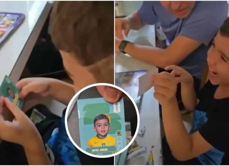 El sueño de cualquier niño es verse integrado en la élite del fútbol, pero para el protagonista de este video viral, la fantasía se hizo realidad de la forma más imprevista. FOTO: Captura de video de redes sociales. 