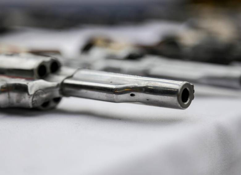 Referencia de armas de fuego. FOTO: COLPRENSA 