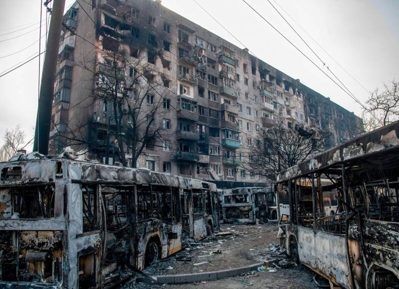 Ucrania completa 85 días en guerra soportando la invasión de Rusia. Hay 6 millones de refugiados según Acnur. FOTO Getty