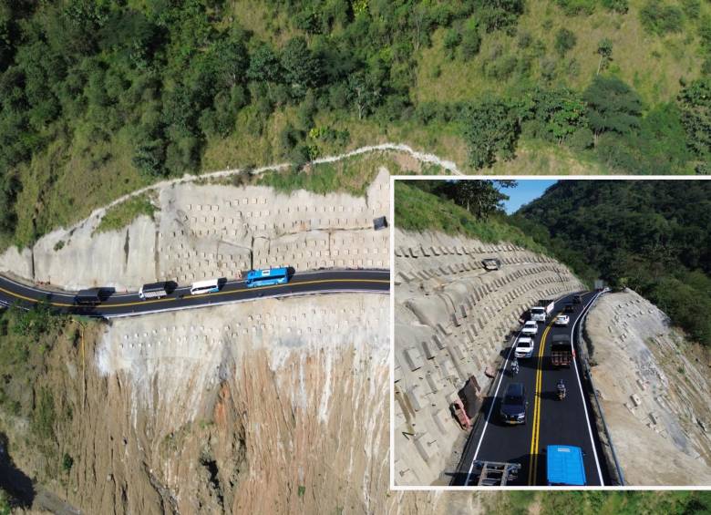 Así quedó la zona tras la intervención realizada por Covipacífico. FOTO: Cortesía