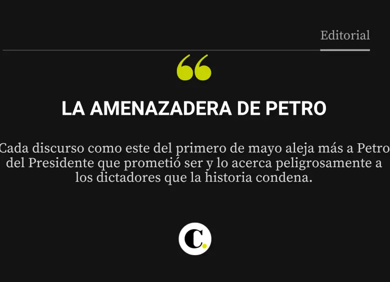 La amenazadera de Petro