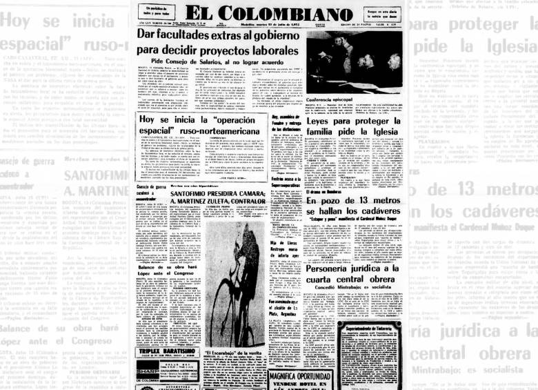 Un día como hoy 15 de julio 