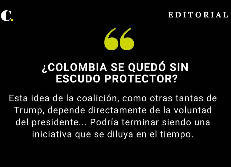 ¿Colombia se quedó sin escudo protector?