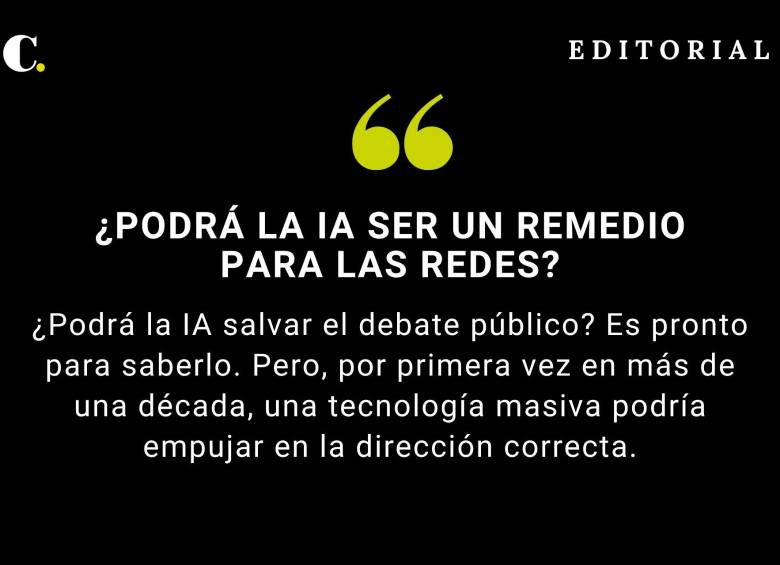 ¿Podrá la IA ser un remedio para las redes?