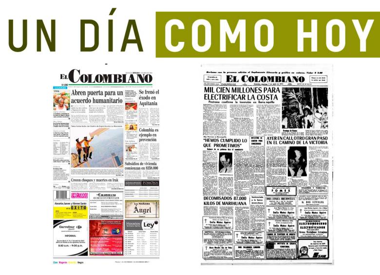 Un día como hoy 7 de abril