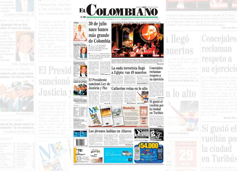 Un día como hoy 23 de julio