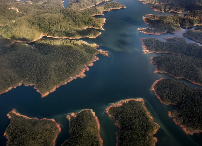 Embalse Ríogrande II. FOTO: EL COLOMBIANO