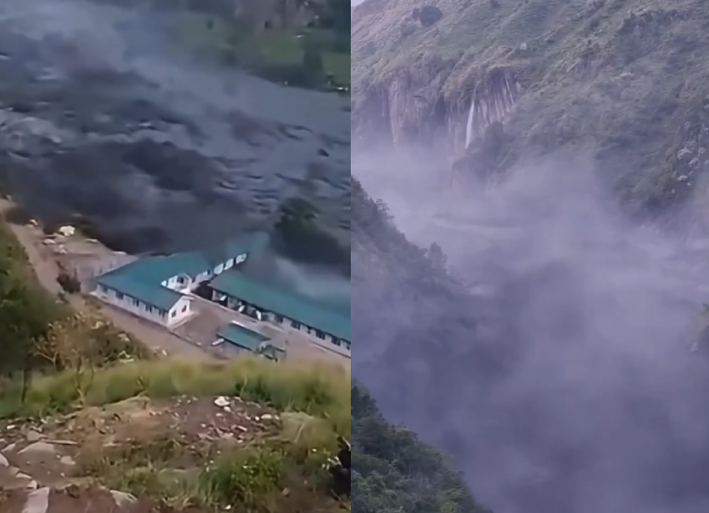 Inundaciones en Nepal dejan nuevo desastre, desaparecidos y viviendas destruidas. Foto: captura de videos