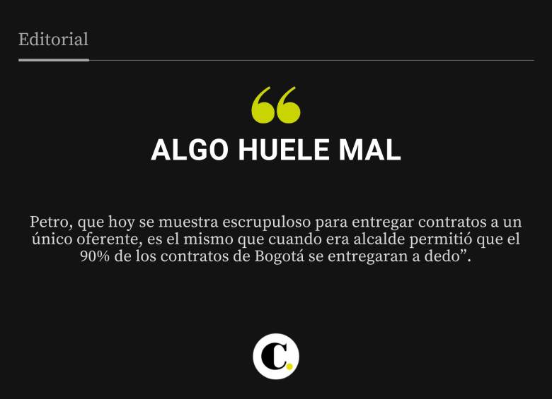 Algo huele mal