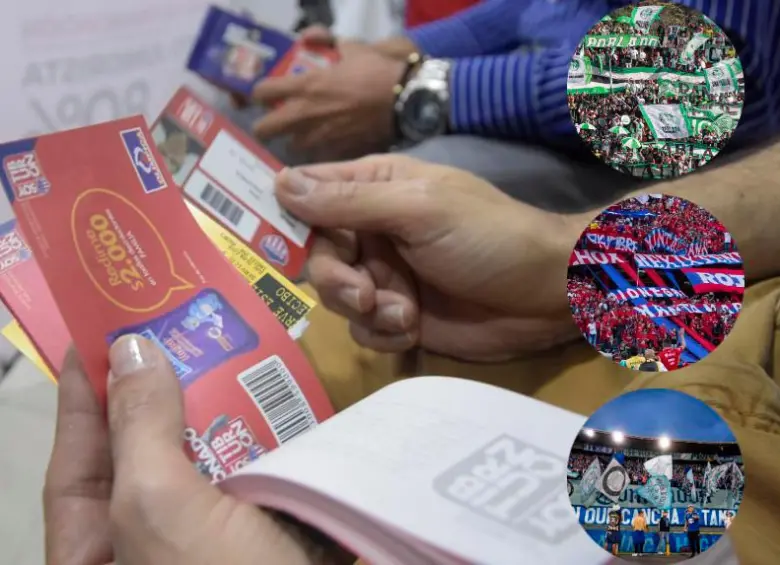 El comportamiento de los precios de los abonos refleja no solo resultados deportivos, sino también estrategias financieras y relación con la hinchada. FOTOS EL COLOMBIANO Y CORTESÍA