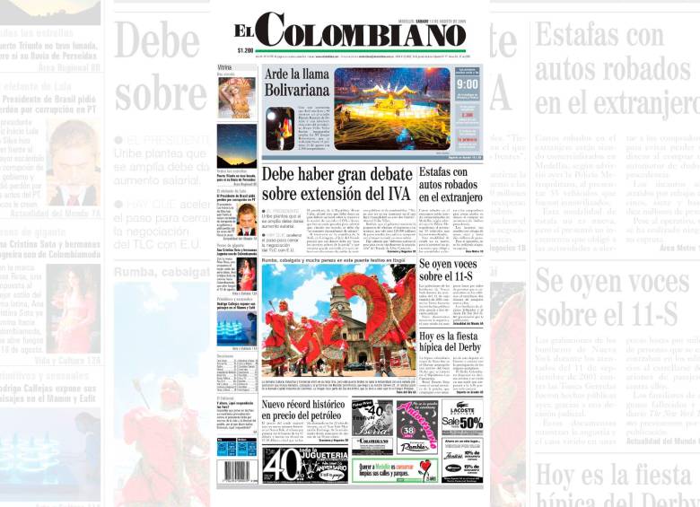 Un día como hoy 13 de agosto