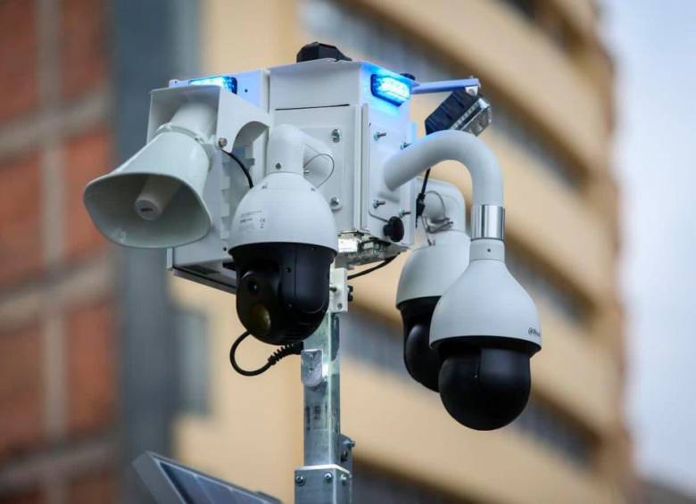 Robocop cuenta con cámaras inteligentes de identificación facial y de placas. FOTO: CORTESÍA.