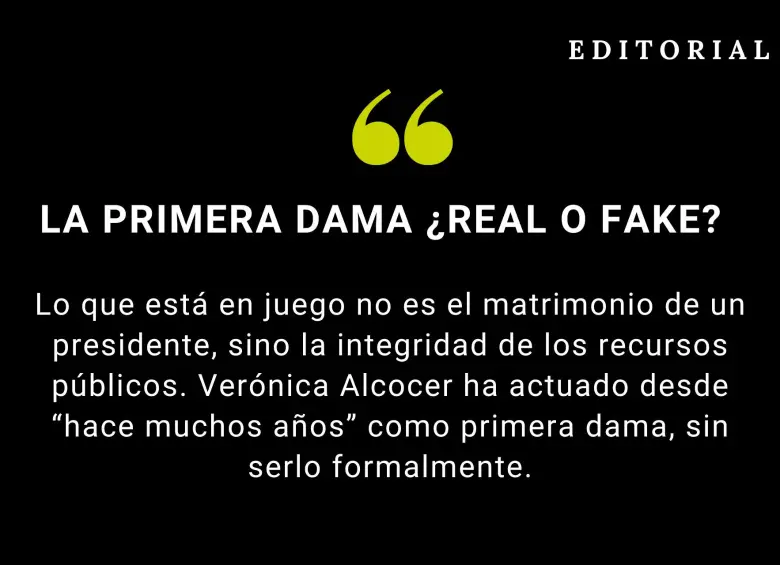 La primera dama ¿real o fake?
