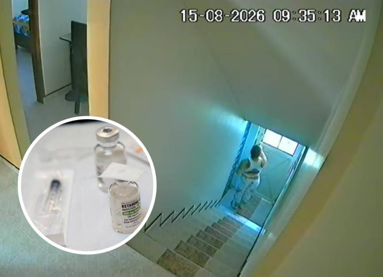 Yenifer en la puerta de su casa antes de realizarse la última sesión del tatuaje. FOTO: Cortesía familia de Yenifer, captura de Citytv y Getty