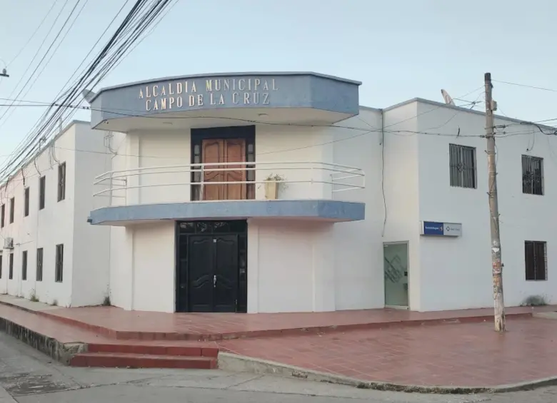 La alcaldía municipal había preparado toda una fiesta deportiva para la final del torneo de fútbol interbarrios. FOTO: Cortesía Sebastian Sanjuanelo de la Hoz / Alcaldía de Campo de la Cruz