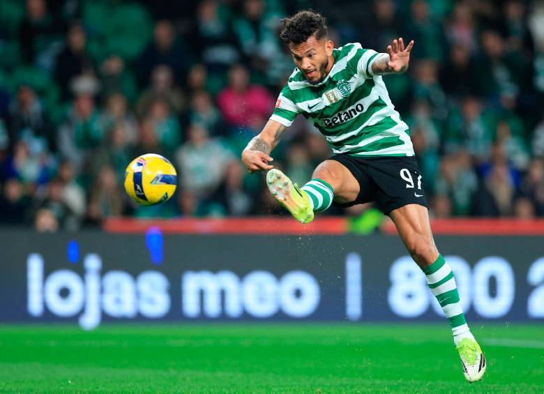 El delantero Luis Javier Suárez llegó a 32 goles esta temporada con Sporting. Foto: Getty