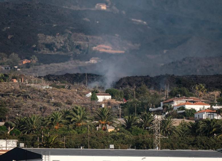 La destrucción que deja a su paso la lava en La Palma