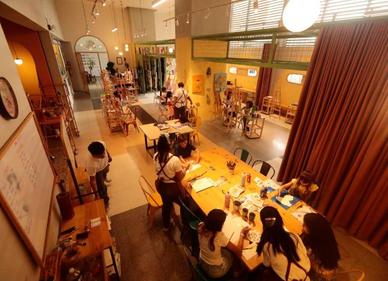 El CoArting es un espacio de trabajo compartido para el arte en Medellín. Foto Carlos Velásquez.