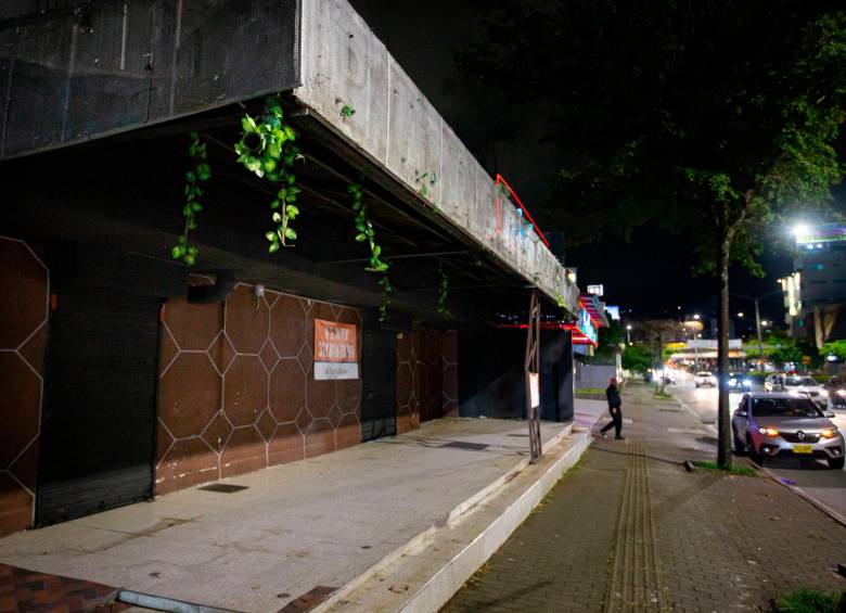 La discoteca Paradise abrió sus puertas en agosto de 2022. Por la vía legal, los vecinos lograron presionar su salida en mayo pasado. FOTO esneyder gutiérrez 