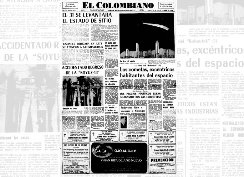 Un día como hoy 27 de diciembre