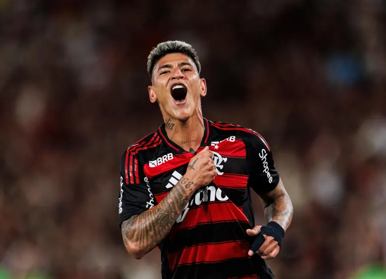 Jorge Carrascal busca el título de la Libertadores este sábado con Flamengo. FOTO: GETTY