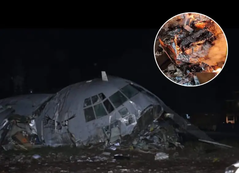 Fueron capturados el piloto y copiloto de un avión militar en Bolivia. FOTOS: Tomadas de redes sociales 