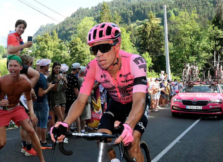 Rigoberto Urán, uno de los ciclistas colombianos más brillantes de la historia. FOTO TWITTER EF EDUCATION