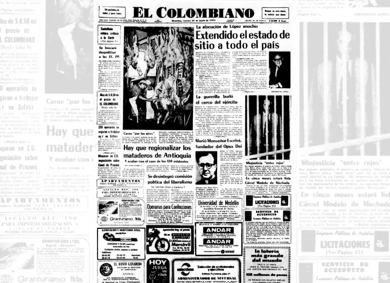 Un día como hoy 27 de junio