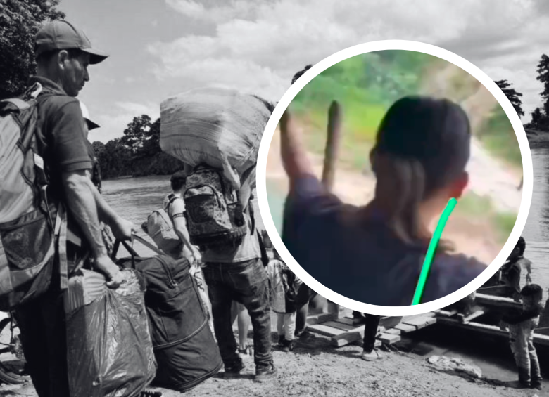 Las mujeres exigieron respeto y el cese de los disparos para proteger a sus comunidades. FOTOS: Getty y captura de video