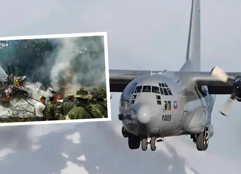 Las autoridades de Estados Unidos estarían evaluando apoyar la investigación del accidente del Hércules ante dudas sobre las condiciones técnicas y de soporte logístico. FOTO: FAC-AFP