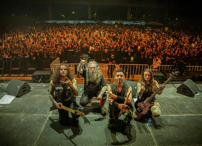 Reencarnación es una de las bandas pioneras del metal en Medellín. 