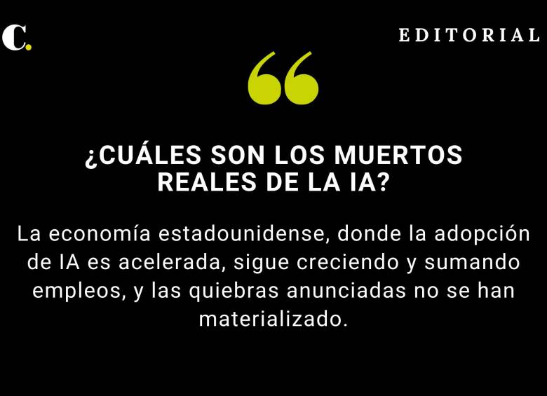 ¿Cuáles son los muertos reales de la IA?