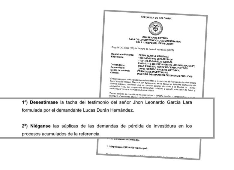 Este es el fallo de 45 páginas del Consejo de Estado. FOTO: ARCHIVO PARTICULAR