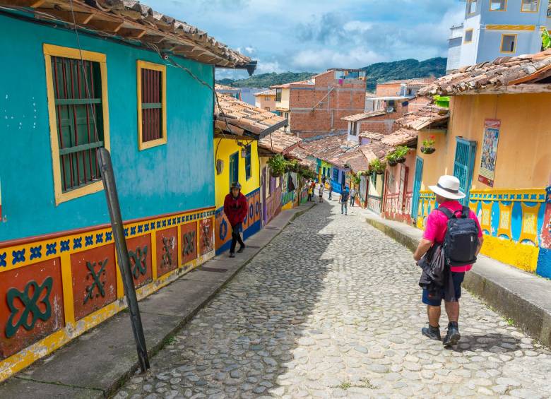 Aspecto del municipio de Guatapé, uno de los territorios más turísticos de Antioquia. FOTO Camilo Suárez