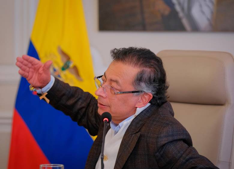 El presidente Gustavo Petro se convirtió en un detractor constante del control político que le hacen los medios de comunicación. FOTO CORTESÍA PRESIDENCIA