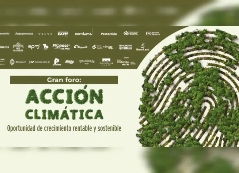 El foro Acción Climática comienza a las 8 de la mañana y podrá conectarse a través de las plataformas de EL COLOMBIANO. 