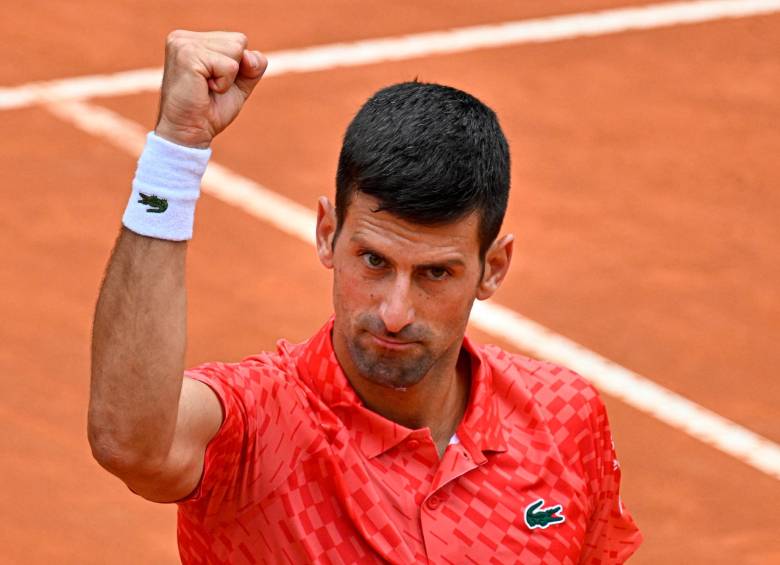 El serbio Novak Djokovic jugará por un puesto en semifinales de Roma contra el danés Holger Rune (7º del mundo).