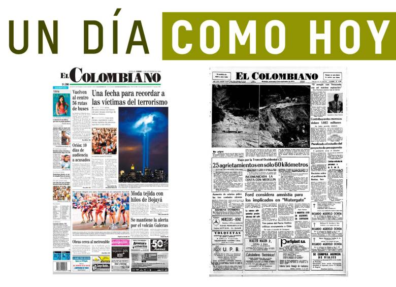 Un día como hoy 11 de septiembre