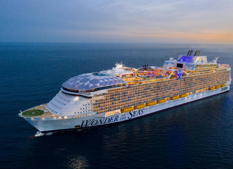 Entretenimiento, cultura y descanso tienen lugar en el Wonder of the Seas. FOTO CORTESÍA