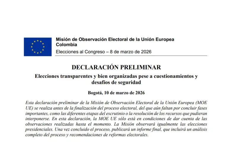 La Misión aclaró que esto es un informe preliminar, el oficial saldrá en dos meses.