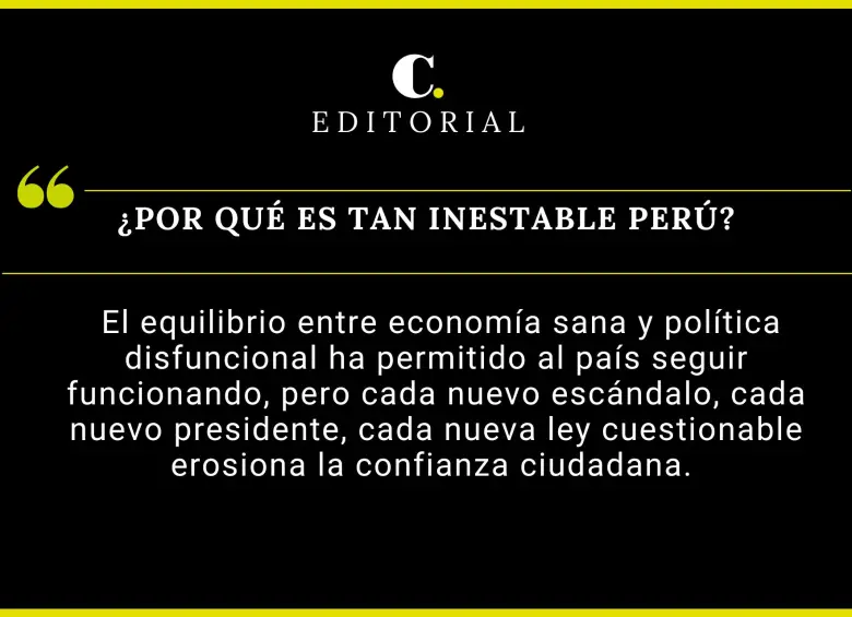 ¿Por qué es tan inestable Perú?