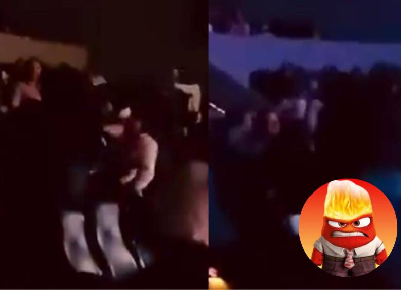 La reacción de los asistentes imprudentes recordó la emoción de “Furia”, con decisiones impulsivas y con un mal manejo del control de la ira. Foto: Redes sociales 