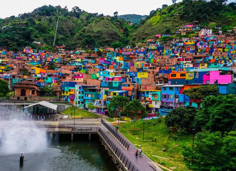 Igual que en la Comuna 13, la Alcaldía quiere atraer turistas a Manrique con murales