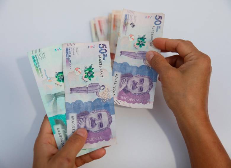 El salario mínimo mensual en Colombia es de $1,16 millones. FOTO archivo