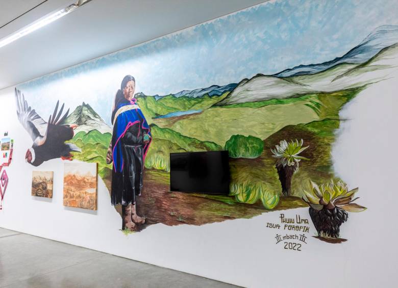 En esta exposición se pueden ver trabajos de algunas de las 102 comunidades indígenas que hay en Colombia.