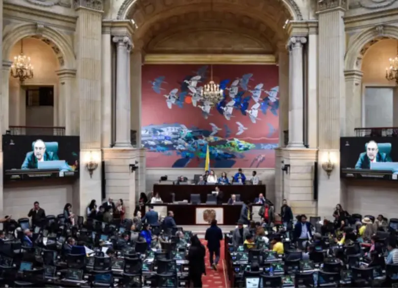 La Cámara de Representantes está compuesta por 183 miembros. Foto: Colprensa.