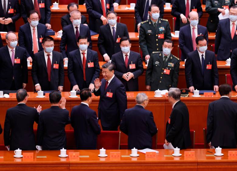 El presidente de China, Xi Jinping, busca reelegirse en el congreso del Partido Comunista para su tercer mandato. FOTO Getty