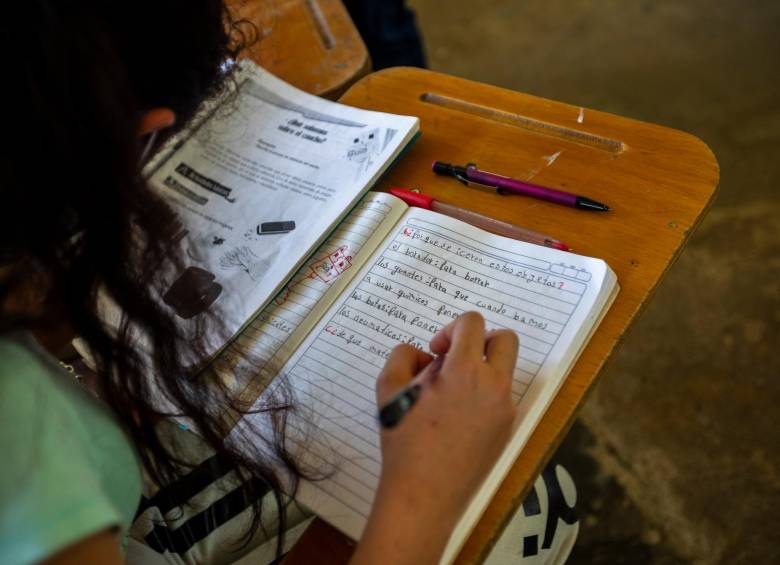 El llamado a las familias es a que acudan a los colegios a matricular a sus hijos, porque todavía quedan muchos cupos. FOTO Camilo Suárez