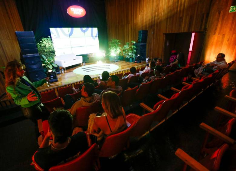 Teatro Fino donde son las charlas. FOTO Esneyder Gutiérrez