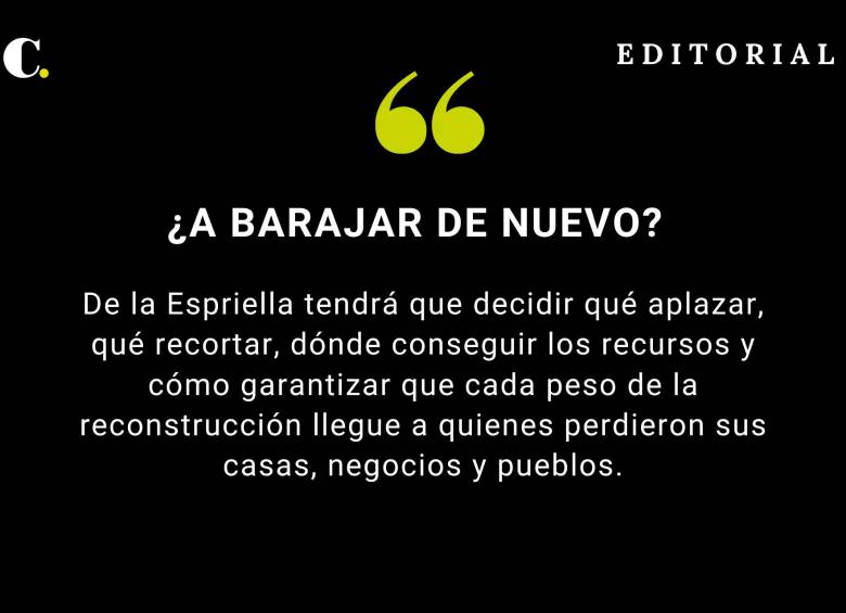 ¿A barajar de nuevo?